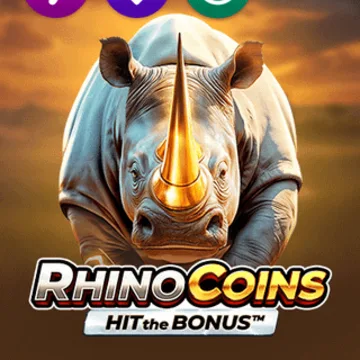 Rhino Coins Hit The Bonus by Playson slot